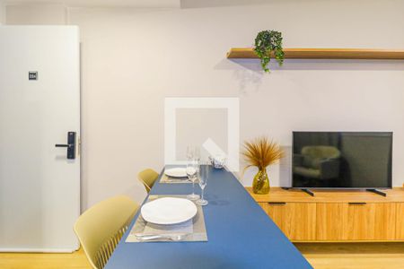 Sala de apartamento para alugar com 1 quarto, 38m² em Vila São Francisco (zona Sul), São Paulo