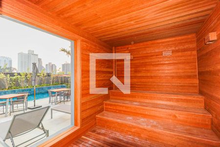 Apartamento para alugar com 38m², 1 quarto e 1 vaga Apartamento para alugar com 38m², 1 quarto e 1 vagaÁrea comum - Sauna