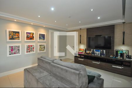 Sala de Tv de apartamento à venda com 3 quartos, 141m² em Jardim Monte Kemel, São Paulo