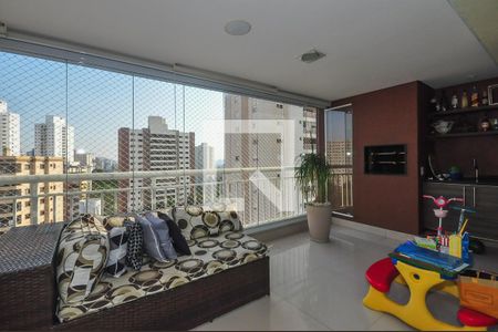 Apartamento à venda com 141m², 3 quartos e 2 vagasVaranda