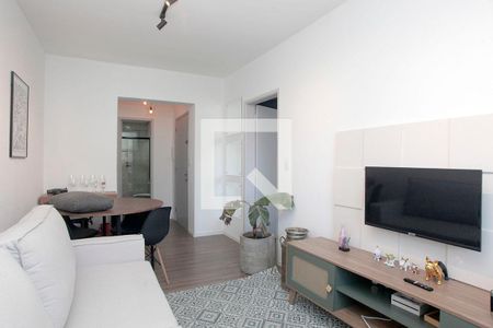 Sala de apartamento à venda com 1 quarto, 60m² em Centro Histórico, Porto Alegre