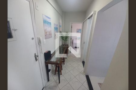 Corredor de apartamento para alugar com 1 quarto, 42m² em Centro, São Vicente