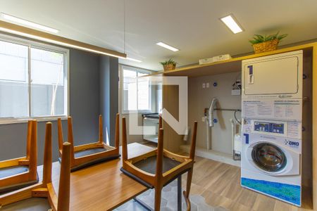 Apartamento para alugar com 35m², 2 quartos e sem vagaLavanderia