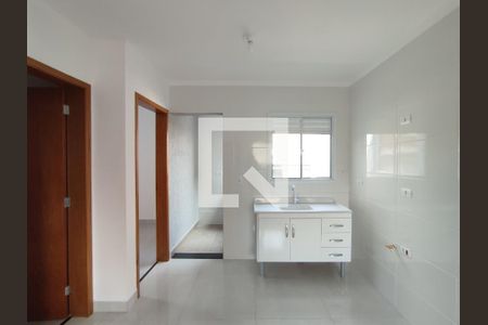 Sala e Cozinha Integrada  de apartamento à venda com 2 quartos, 40m² em Jardim Maringá, São Paulo