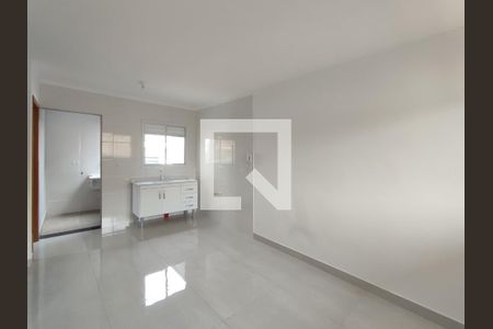 Sala e Cozinha Integrada  de apartamento à venda com 2 quartos, 40m² em Jardim Maringá, São Paulo