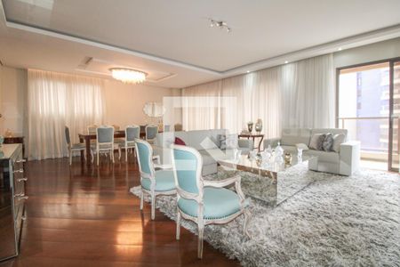 Sala de apartamento à venda com 4 quartos, 280m² em Cambuí, Campinas