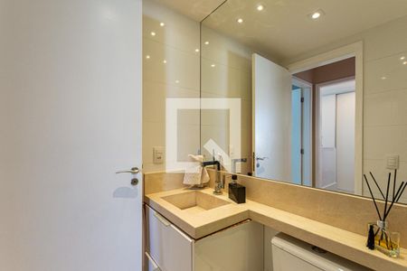 Apartamento à venda com 81m², 2 quartos e 1 vagaBanheiro Social