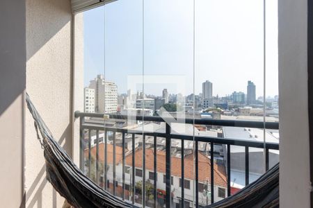 Varanda Sala de apartamento à venda com 2 quartos, 42m² em Bom Retiro, São Paulo