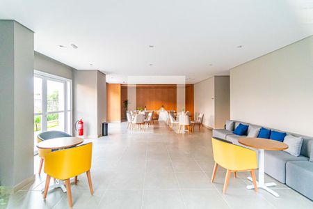 Apartamento para alugar com 31m², 1 quarto e sem vagaÁrea comum - Salão de festas