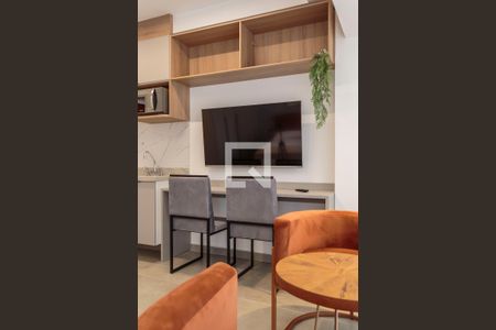Studio para alugar com 29m², 1 quarto e sem vagaSala/Quarto