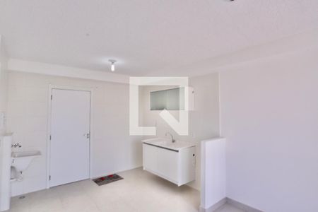 Sala/Cozinha de apartamento para alugar com 1 quarto, 34m² em Belenzinho, São Paulo
