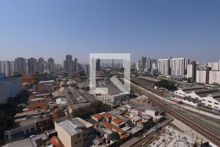 Varanda vista de apartamento para alugar com 1 quarto, 34m² em Belenzinho, São Paulo