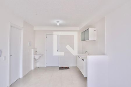 Sala/Cozinha de apartamento para alugar com 1 quarto, 34m² em Belenzinho, São Paulo