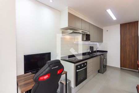 Sala e Cozinha  de apartamento à venda com 1 quarto, 37m² em Presidente Altino, Osasco
