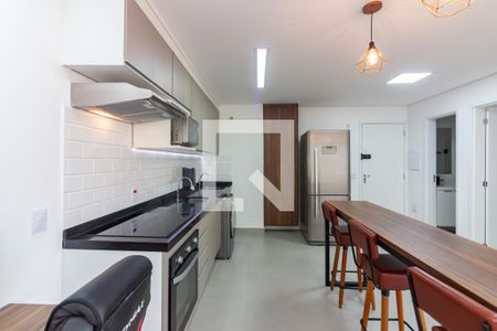 Sala e Cozinha  de apartamento à venda com 1 quarto, 37m² em Presidente Altino, Osasco