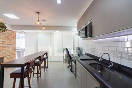 Sala e Cozinha  de apartamento à venda com 1 quarto, 37m² em Presidente Altino, Osasco