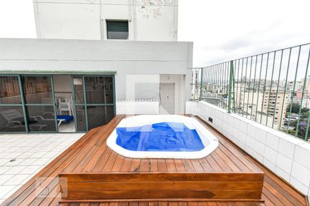 Apartamento para alugar com 31m², 1 quarto e 1 vaga Apartamento para alugar com 31m², 1 quarto e 1 vagaÁrea comum - Solarium com Jacuzzi