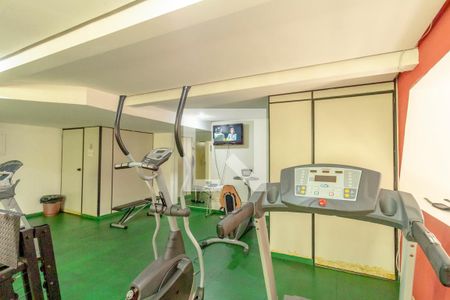 Apartamento para alugar com 31m², 1 quarto e 1 vaga Apartamento para alugar com 31m², 1 quarto e 1 vagaÁrea comum - Academia