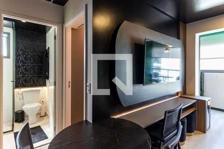 Sala de apartamento para alugar com 1 quarto, 35m² em Consolação, São Paulo