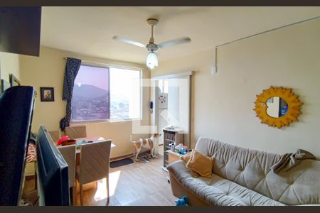 sala de apartamento à venda com 2 quartos, 55m² em Taquara, Rio de Janeiro