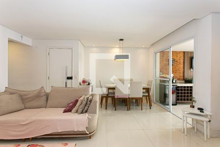 Sala de apartamento à venda com 3 quartos, 106m² em Chácara Califórnia, São Paulo