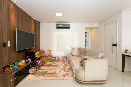 Sala de apartamento à venda com 3 quartos, 106m² em Chácara Califórnia, São Paulo