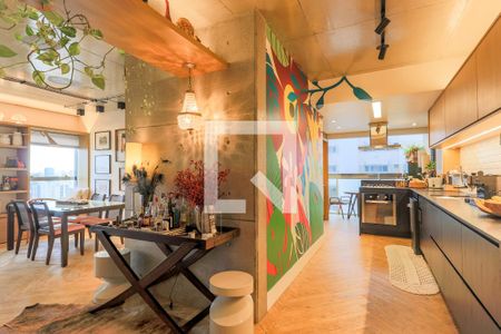 Apartamento à venda com 74m², 1 quarto e 1 vagaCozinha