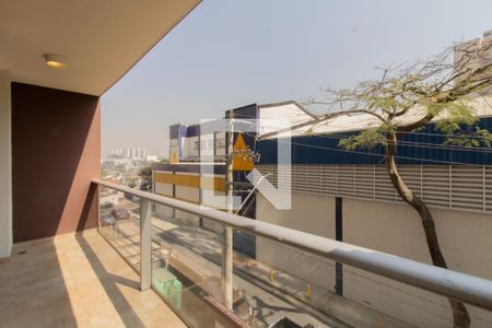 Varanda Sala de kitnet/studio para alugar com 1 quarto, 38m² em Vila Augusta, Guarulhos