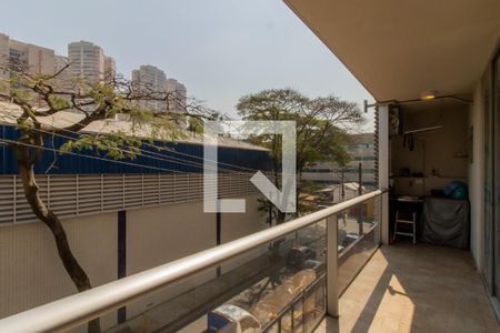 Varanda Sala de kitnet/studio para alugar com 1 quarto, 38m² em Vila Augusta, Guarulhos
