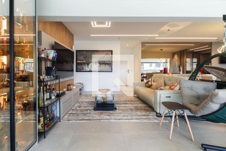 Sala de apartamento à venda com 3 quartos, 200m² em Tatuapé, São Paulo