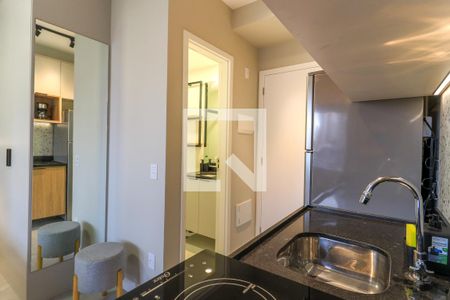 Studio para alugar com 25m², 1 quarto e sem vagaCozinha