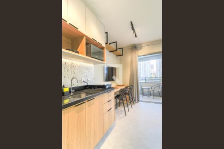 Studio para alugar com 25m², 1 quarto e sem vagaCozinha