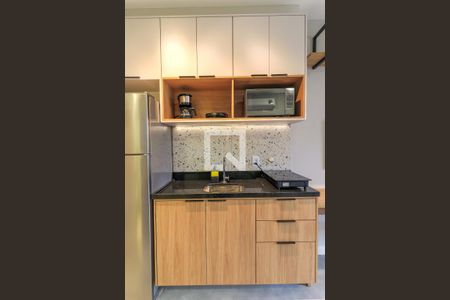 Studio para alugar com 25m², 1 quarto e sem vagaCozinha