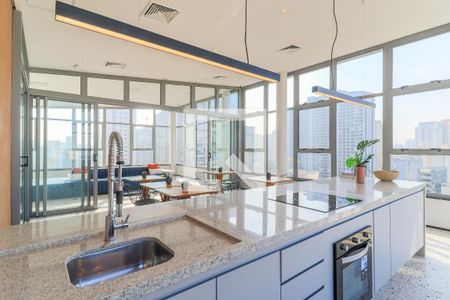 Studio à venda com 25m², 1 quarto e sem vagaÁrea comum - Salão de festas