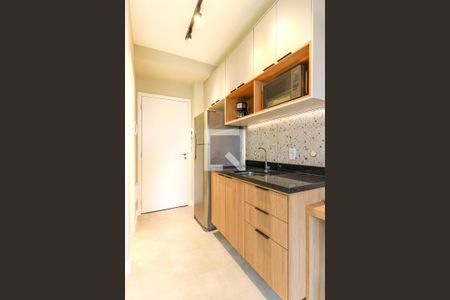 Studio à venda com 25m², 1 quarto e sem vagaCozinha