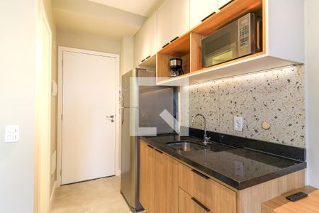 Studio à venda com 25m², 1 quarto e sem vagaCozinha