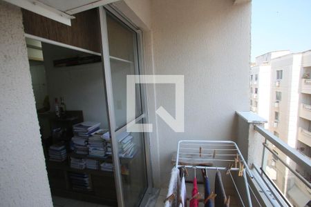 Varanda da Sala de apartamento à venda com 2 quartos, 52m² em Taquara, Rio de Janeiro