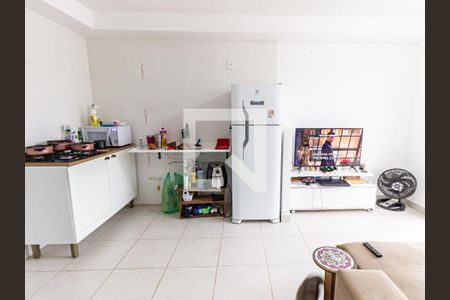 Sala/Cozinha de apartamento à venda com 1 quarto, 33m² em Belenzinho, São Paulo