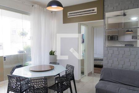 Sala de apartamento à venda com 2 quartos, 60m² em Buritis, Belo Horizonte