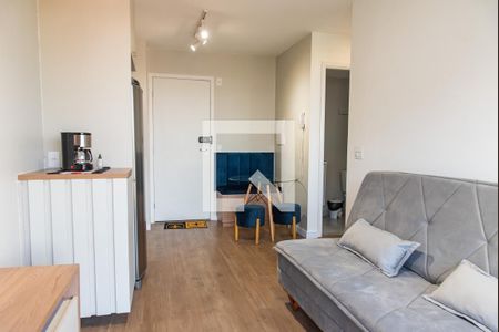 Sala de apartamento para alugar com 1 quarto, 32m² em Vila Mariana, São Paulo