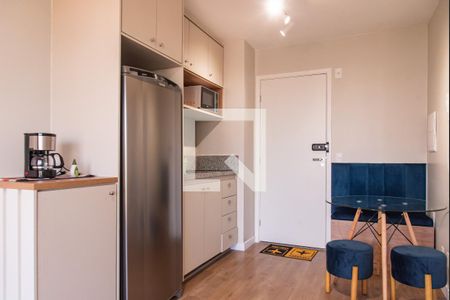 Cozinha de apartamento para alugar com 1 quarto, 32m² em Vila Mariana, São Paulo
