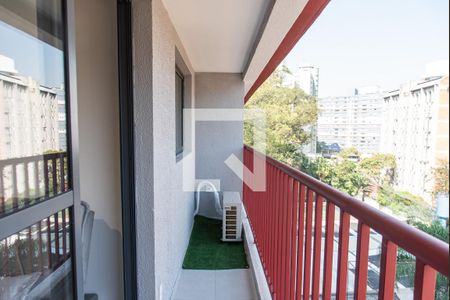 Varanda de apartamento para alugar com 1 quarto, 32m² em Vila Mariana, São Paulo