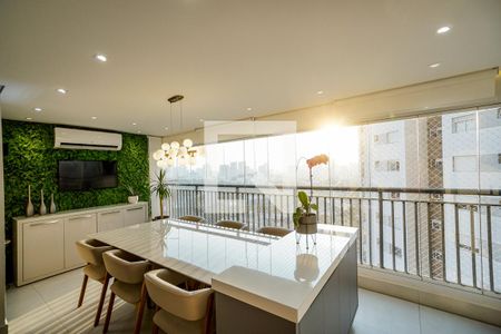 Varanda de apartamento à venda com 3 quartos, 110m² em Cidade Mãe do Céu, São Paulo