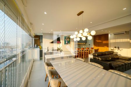 Varanda de apartamento à venda com 3 quartos, 110m² em Cidade Mãe do Céu, São Paulo