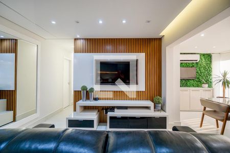 Sala e cozinha de apartamento à venda com 3 quartos, 110m² em Cidade Mãe do Céu, São Paulo