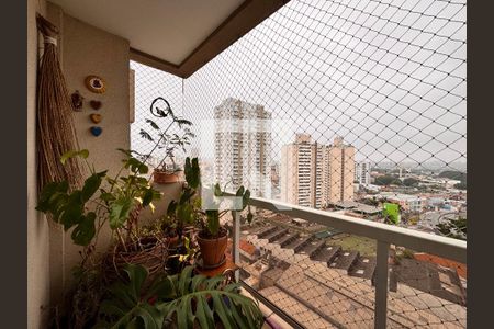 Sacada de apartamento à venda com 3 quartos, 98m² em Campestre, Santo André
