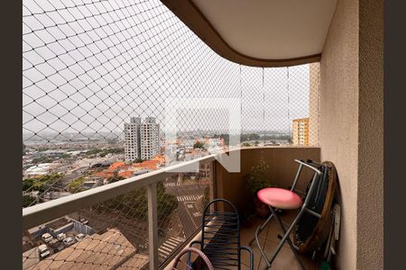 Sacada de apartamento à venda com 3 quartos, 98m² em Campestre, Santo André