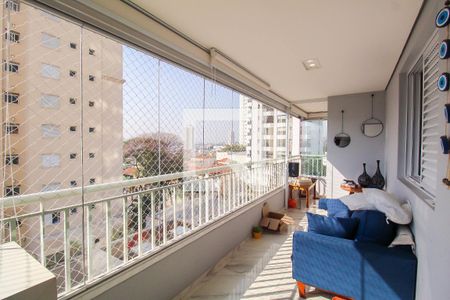 Varanda de apartamento à venda com 3 quartos, 97m² em Parque da Mooca, São Paulo
