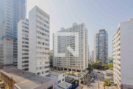 Vista da Varanda de kitnet/studio para alugar com 1 quarto, 27m² em Pinheiros, São Paulo