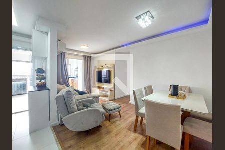 Sala de apartamento à venda com 3 quartos, 84m² em Jardim Caravelas, São Paulo